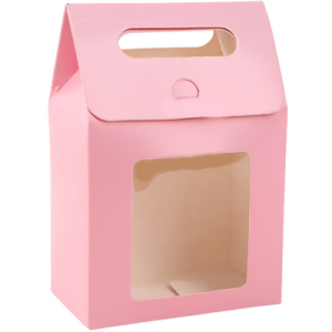 Pink Lolly Packaging Box With Handle | 10 x 6 x 15.5 CM